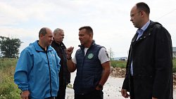 В миасском поселке Смородинка отсыпают «запасной» проезд