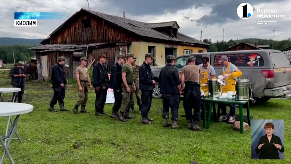 Волонтеры «Пищи жизни» накормили жителей Киолима