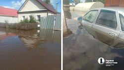 В Коркино ребенок с инвалидностью не сможет вернуться в дом после схода паводка