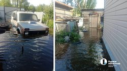 В Коркино ребенок с инвалидностью не сможет вернуться в дом после схода паводка