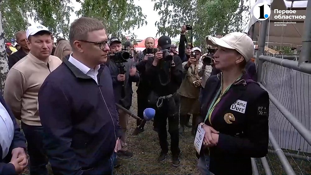 Алексей Текслер побывал на «Дне поля» в Нагайбакском районе