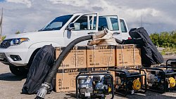 Металлурги присоединились к помощи по ликвидации паводка в Коркино