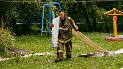 В Коркино активно устраняют последствия подтоплений