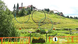 В Челябинской области на уникальном лыжном трамплине тренируются зимой и летом