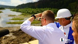 Новый мост через реку Уфу в Нязепетровске сдадут в октябре 2025 года