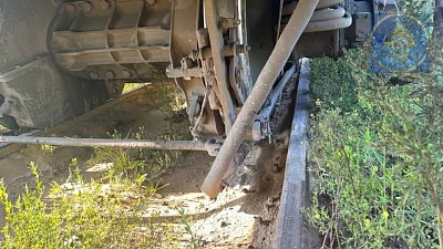 Следователи  выясняют причину схода южноуральского локомотива с рельсов 