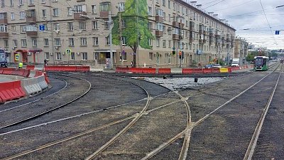 Капитальный ремонт трамвайных путей в Челябинске выходит на финишную прямую