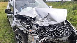 Две пассажирки «Киа» пострадали в ДТП с кроссовером