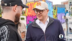 Алексей Текслер дал старт конкурсу уличной культуры