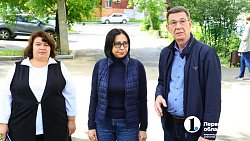 В Челябинске завершается первый этап благоустройства сквера по Молодогвардейцев