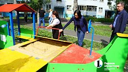 В Челябинске завершается первый этап благоустройства сквера по Молодогвардейцев