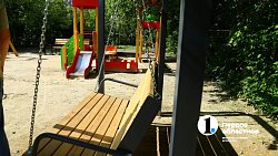 В Челябинске завершается первый этап благоустройства сквера по Молодогвардейцев