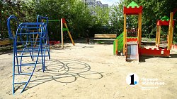 В Челябинске завершается первый этап благоустройства сквера по Молодогвардейцев