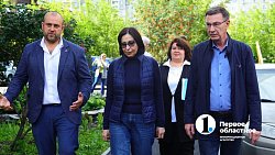 В Челябинске завершается первый этап благоустройства сквера по Молодогвардейцев