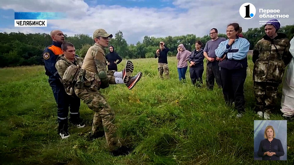 Южноуральских бойцов-контрактников обучают тактической медицине