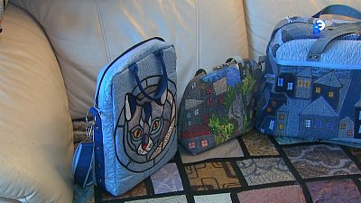 Миасская мастерица шьет авторские сумки