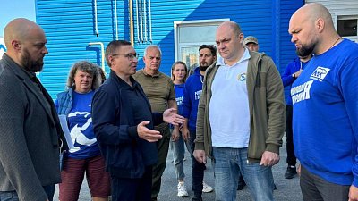 Полпред в УрФО Владимир Якушев посетил Курскую область