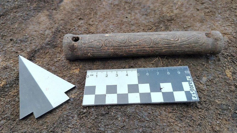 Студенты ЮУрГГПУ обнаружили в Челябинской области уникальную нагайку с греческим орнаментом