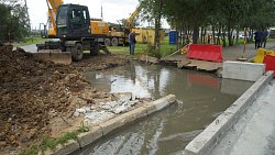 За лето в Челябинске обновят 5,5 километра водоотводных сетей