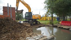 За лето в Челябинске обновят 5,5 километра водоотводных сетей