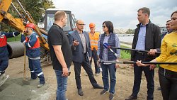 За лето в Челябинске обновят 5,5 километра водоотводных сетей