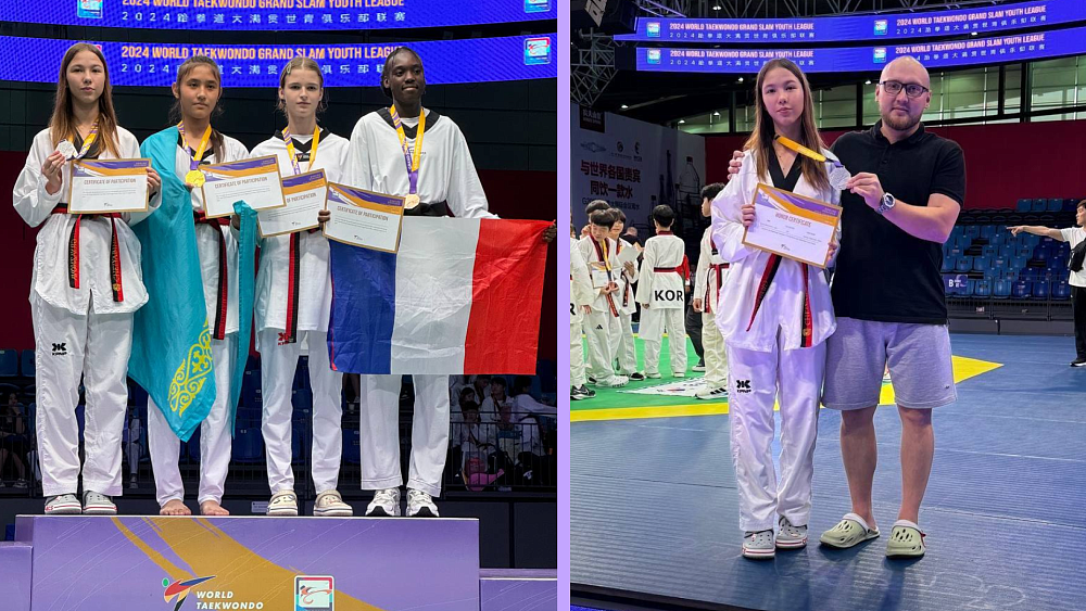 Челябинская тхэквондистка завоевала серебро на турнире «Большой шлем» в Китае