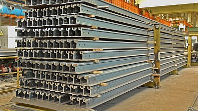 Для ремонта трамвайных путей в Челябинске используют рельсы ЧМК