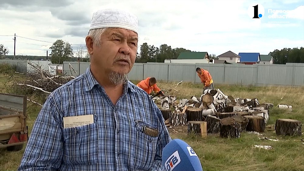 Южноуральские добровольцы помогли по хозяйству жителям Аргаяшского района
