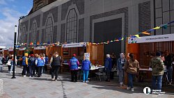 Большой фестиваль волонтеров Южного Урала прошел в челябинском Арт‑сквере