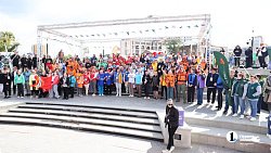 Большой фестиваль волонтеров Южного Урала прошел в челябинском Арт‑сквере