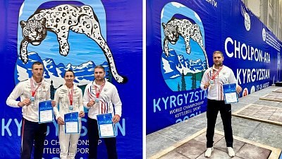 Три челябинских гиревика завоевали медали чемпионата мира