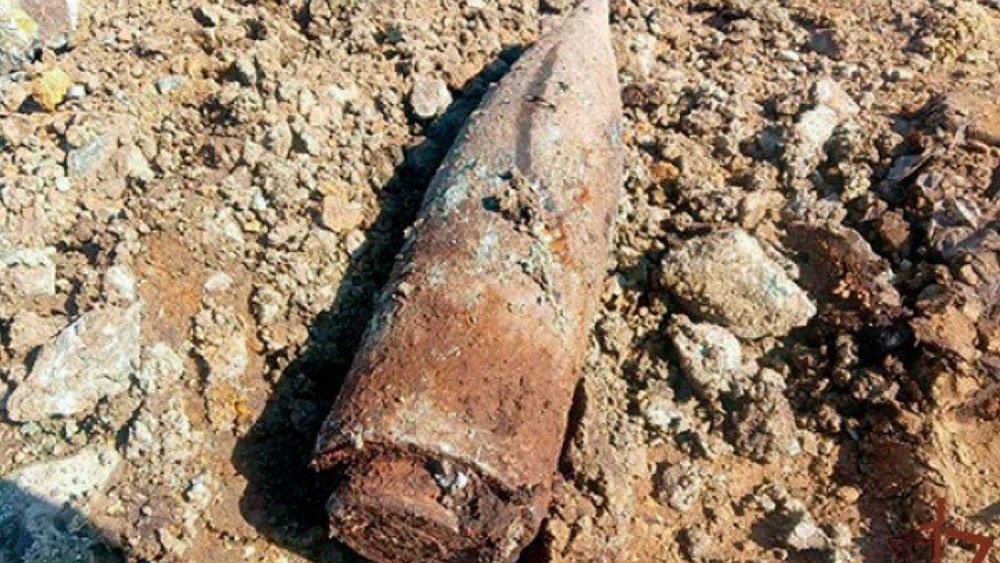 В Челябинске нашли танковый фугас