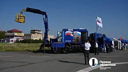 Десятки видов техники представили на выставке «СпецМашЭкспо‑2024» под Челябинском