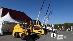 Десятки видов техники представили на выставке «СпецМашЭкспо‑2024» под Челябинском