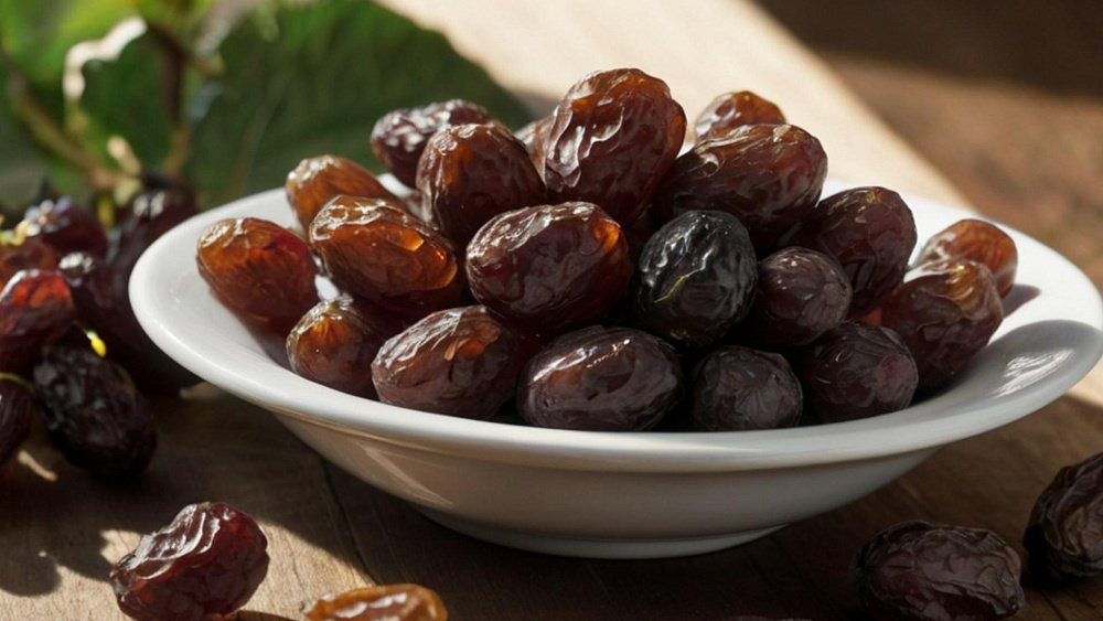 Изюм является отличным источником энергии