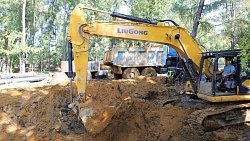 В Челябинске завершают ремонт двух канализационных коллекторов