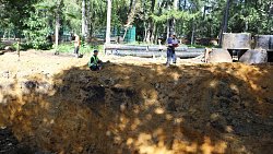 В Челябинске завершают ремонт двух канализационных коллекторов