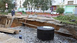 В Челябинске завершают ремонт двух канализационных коллекторов
