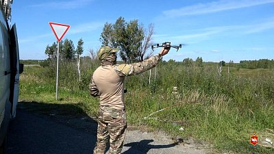 Южноуральские полицейские взяли беспилотник в очередной рейд по мигрантам