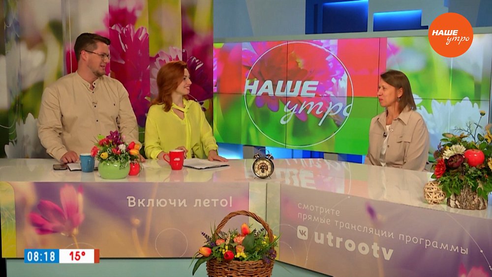 О популярности плавания — Гость в студии