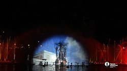 Умный светомузыкальный фонтан запустили в центре Челябинска