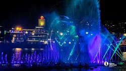 Умный светомузыкальный фонтан запустили в центре Челябинска