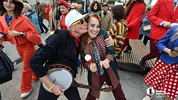 В центре Челябинска прошел стрит‑парад с участием джазовых музыкантов