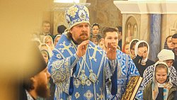 В челябинском Христорождественском соборе прошел молебен на начало учебного года