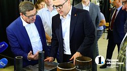 Алексей Текслер побывал на линейке в крупнейшем техникуме программы «Профессионалитет»