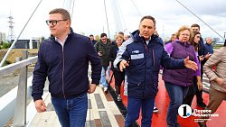 Велопешеходный вантовый мост планируется открыть в Челябинске до конца 2024 года