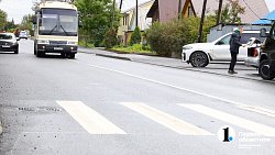 Проезд от челябинского ж/д вокзала теперь выглядит прилично, и ехать по нему мягко