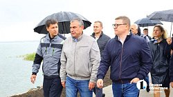 К ноябрю на набережной озера Смолино в Челябинске завершат первый этап благоустройства