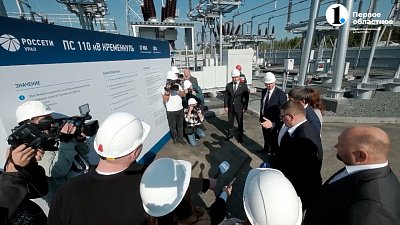 В Сосновском районе реконструировали подстанцию «Кременкуль»