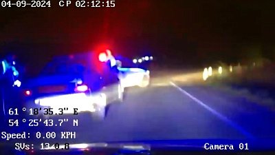 В Южноуральске сотрудники ДПС устроили погоню за водителем отечественной легковушки